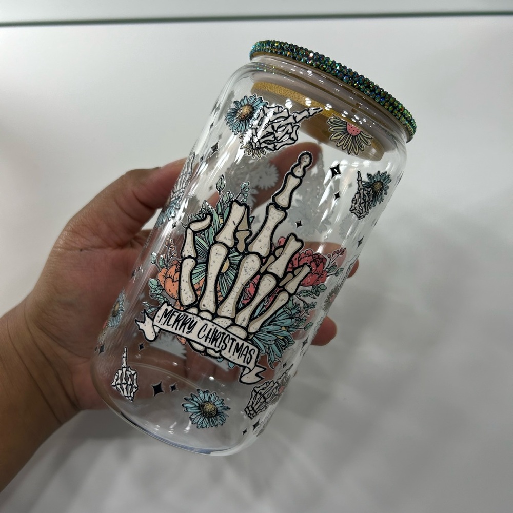 Handcrafted 16oz tumbler cup!